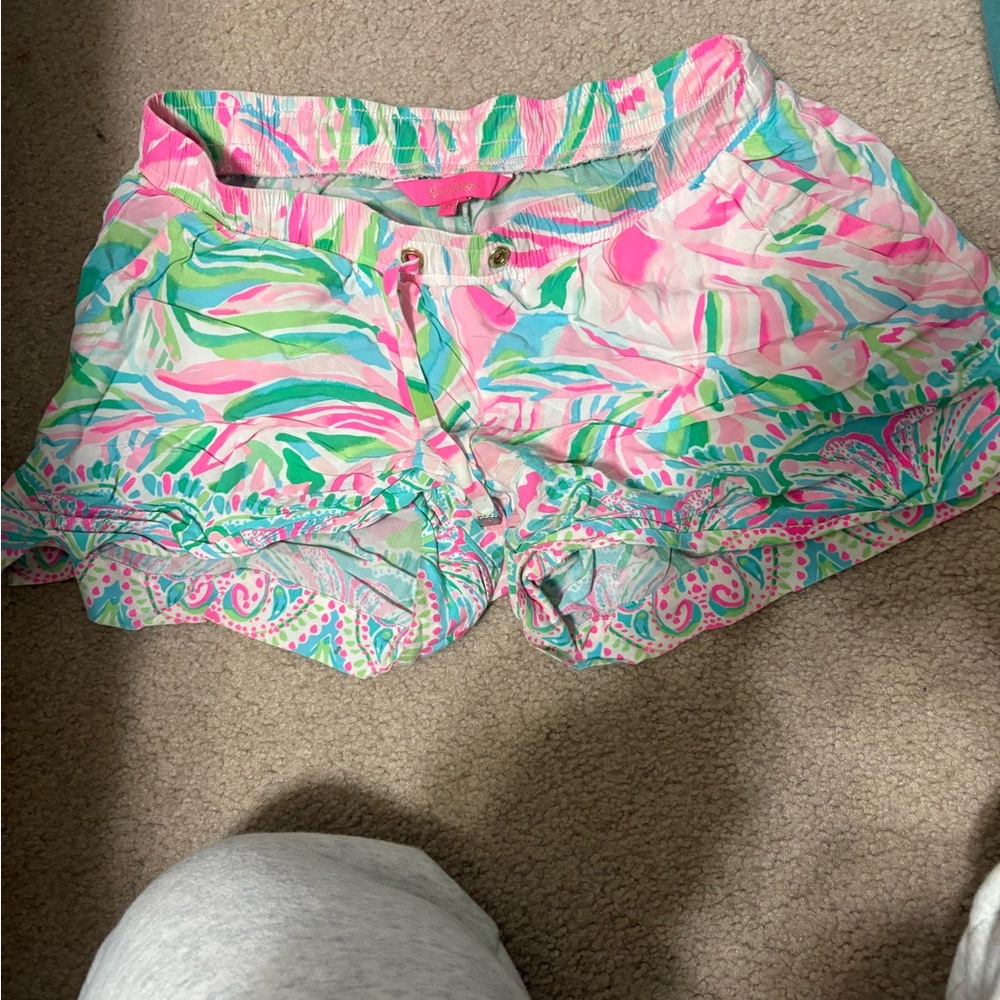 Lilly Pulitzer sleep shorts